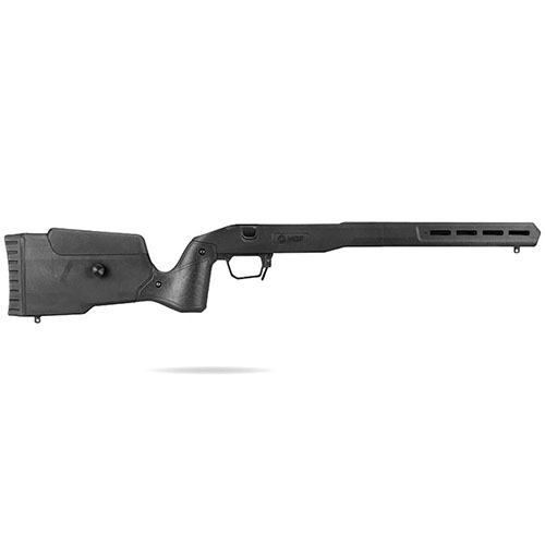 Die Field Stock für die Tikka T3 bietet präzise Aluminium v-block Bettung, verstellbare Schaftkonstruktion und M-LOK fürend für individuelle Anpassungen.